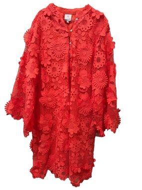 J Marie Dress Women’s Size Small Seraphina Coral New